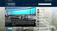 Desktop Screenshot of essexcountynj.org
